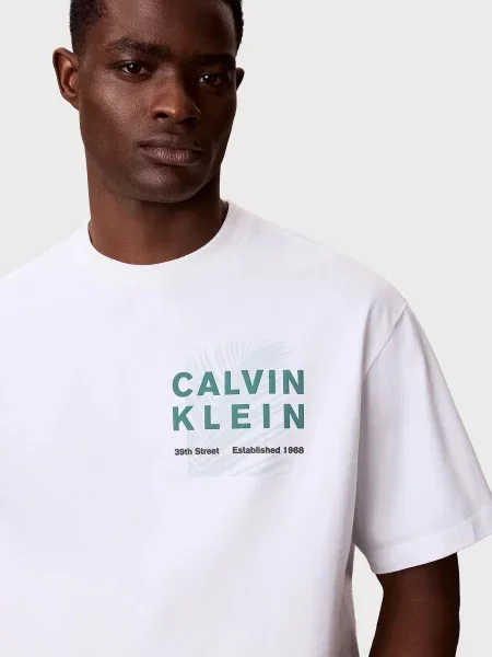 Футболка Calvin Klein Jeans біла
