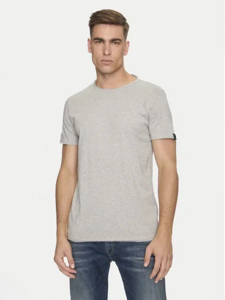 Replay Tricou Regular Fit gri