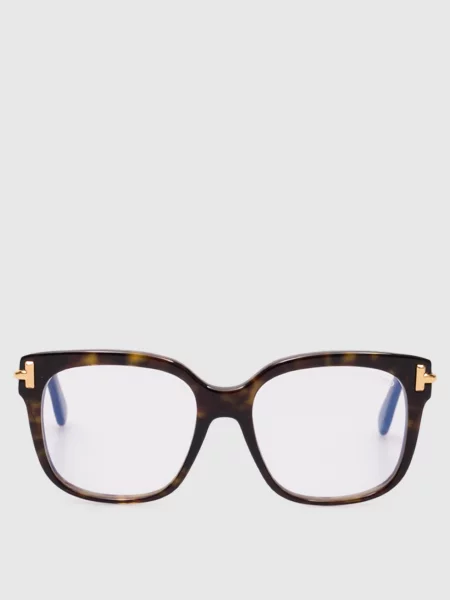 Коричневі окуляри BLUE BLOCK з ефектом черепахового панцира Tom Ford сині
