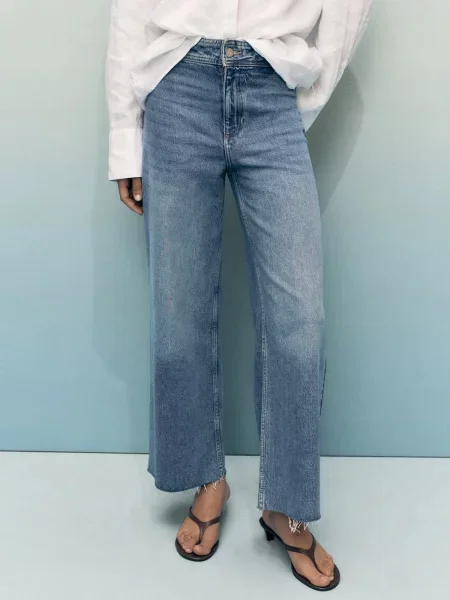 MANGO Jeans CATHERIN denim albastru