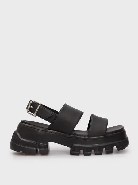 Босоніжки Tommy Jeans чанкі чорні