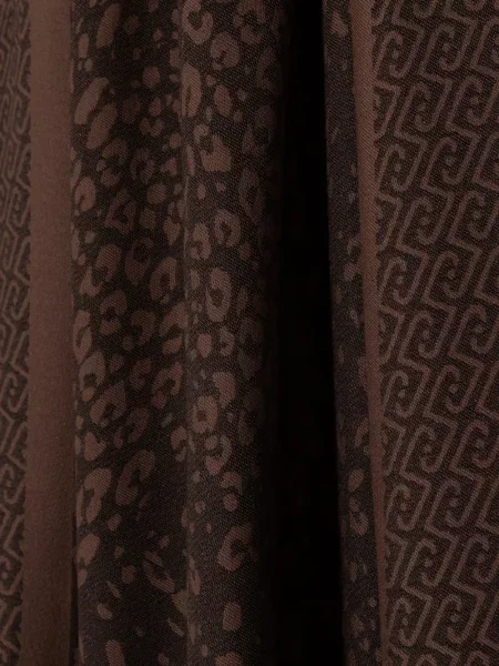 Fular Liu Jo cu imagine cu model leopard maro