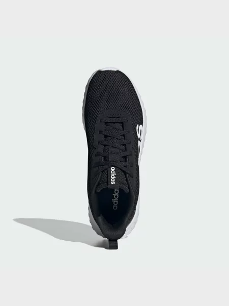 Кожаные кроссовки Adidas черные