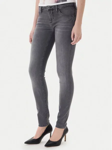 Guess Jeansy Annette Skinny Fit szary