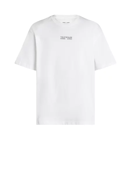 Samsøe Samsøe Tricou Sauni albastru deschis / gri metalic / verde pin alb