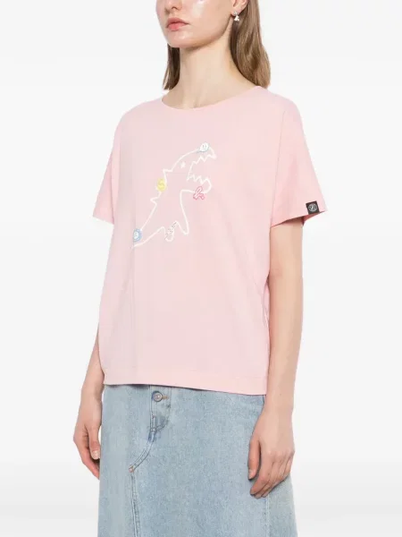 Marškinėliai Sport B. By Agnès B. rožinė