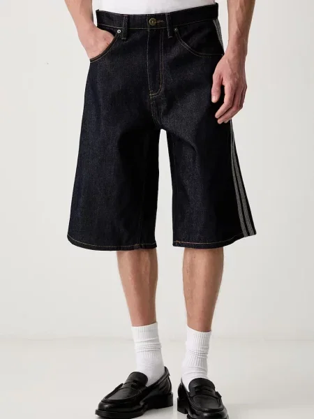 Adidas Originals bermudy džínové Firebird