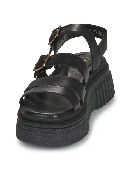 Sandále Clarks s remienkami čierna