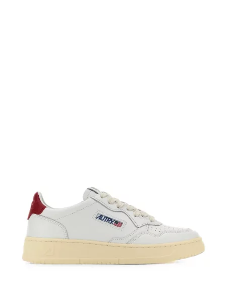 Sneakerși Autry din piele alb