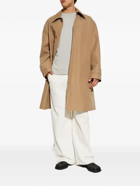 Tricou Jil Sander cu broderie gri