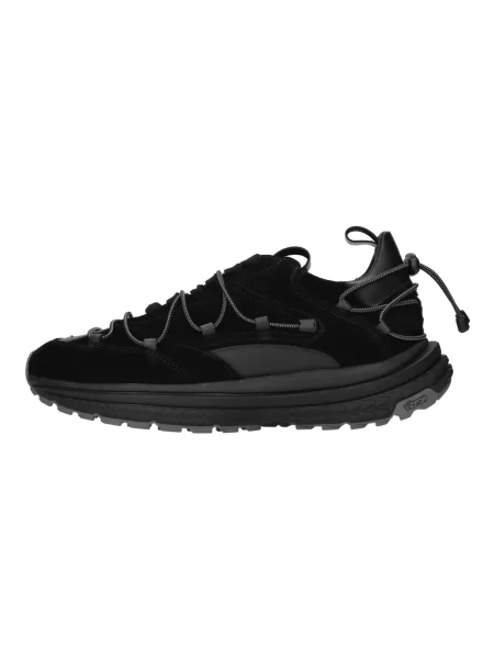 Sneakersy The Antipode skórzane zapinane na zatrzaski czarne