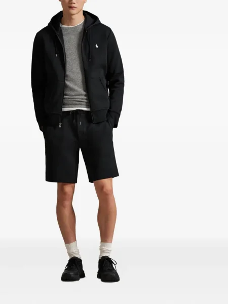 Șapcă Polo Ralph Lauren cu broderie din țesătură twill în carouri albastru