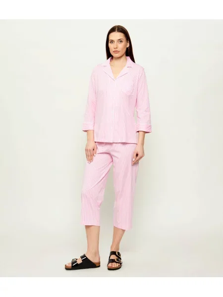LAUREN RALPH LAUREN Pizsama rózsaszín