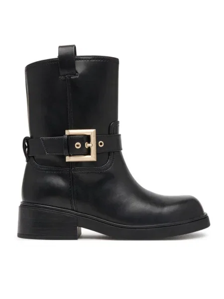 Členková obuv Armani Exchange čierna