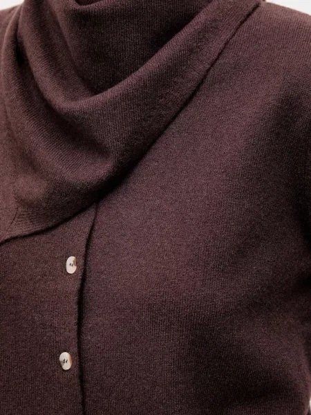 Answear.LAB gyapjú kardigán barna