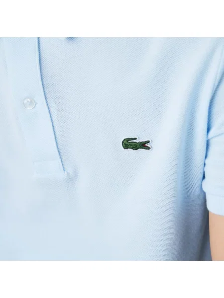 Поло Lacoste синее