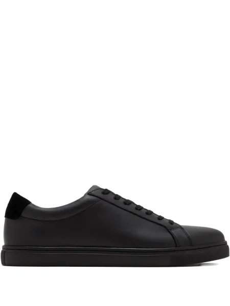 Sneakerși Forsa cu șireturi din dantelă negru