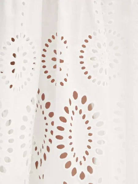 Odgovarati haljina Résumé s volanima bijela