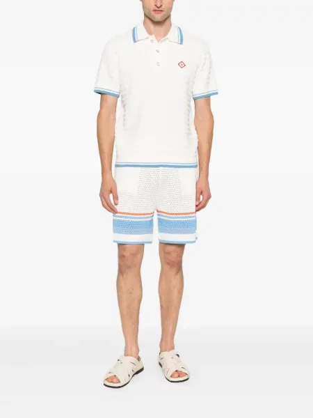Pantaloni scurți Casablanca alb