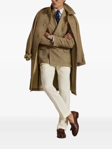 Șosete Polo Ralph Lauren cu model herringbone cu broderie plasă albastru
