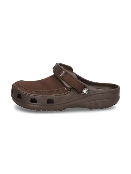 Pantofle Crocs hnědé