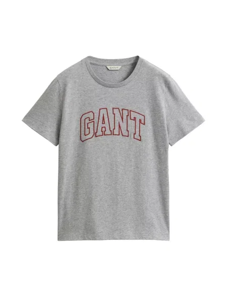 GANT Tricou amestecat / roșu ruginiu gri