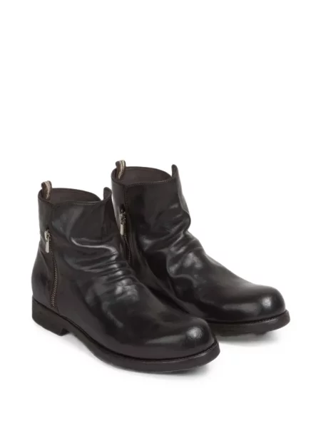 Botine Officine Creative cu volane maro