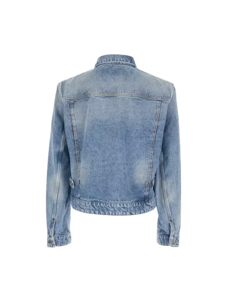 Kurtka jeansowa Dsquared2 niebieska