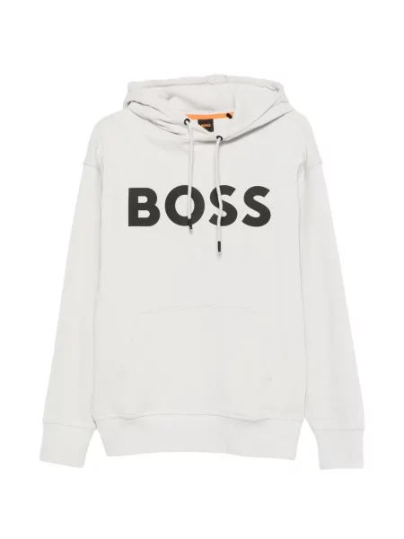 Hanorac cu glugă Boss cu imagine cu cordon