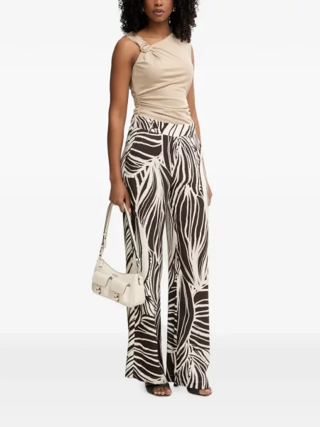 Pantaloni Guess maro