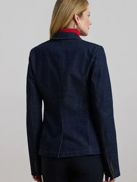 Lauren Ralph Lauren Rifľová bunda modrá
