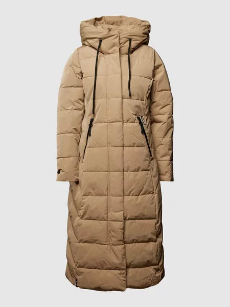 Płaszcz pikowany z detalami z logo model ‘Tynse’ Khujo