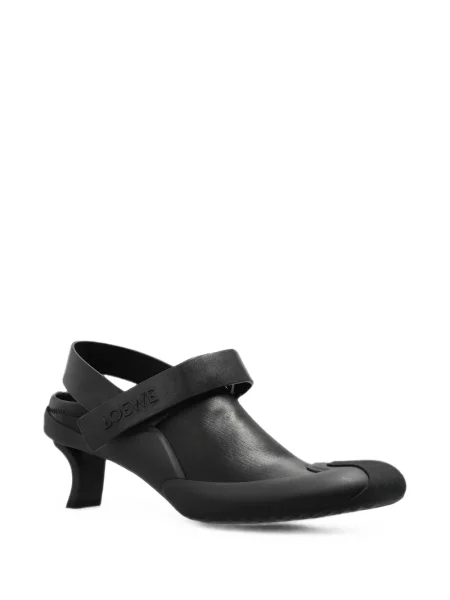 Pantofi cu toc Loewe slingback negru
