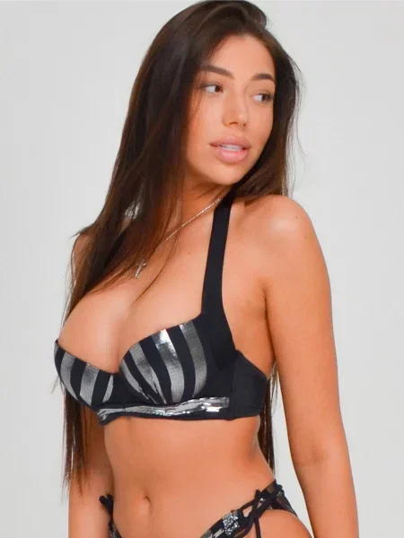 Верхня частина купальника Leinle чорний