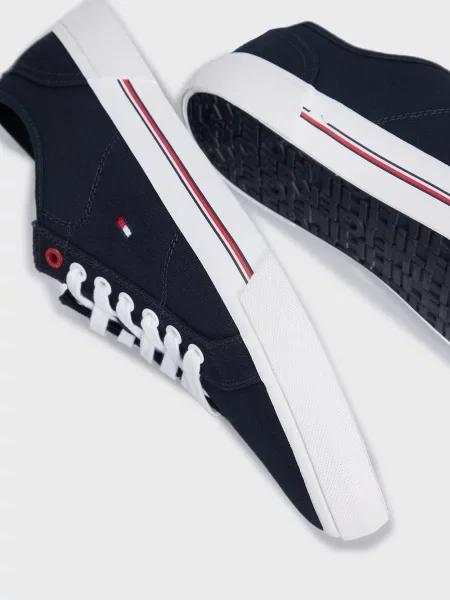 Кеды Tommy Hilfiger из канваса синие