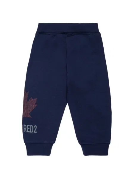 Spodnie dziecięce Dsquared2 niebieskie