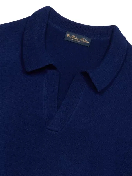Gulerat pulover Brooks Brothers albastru