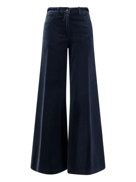 Pantaloni Aspesi de catifea albastru