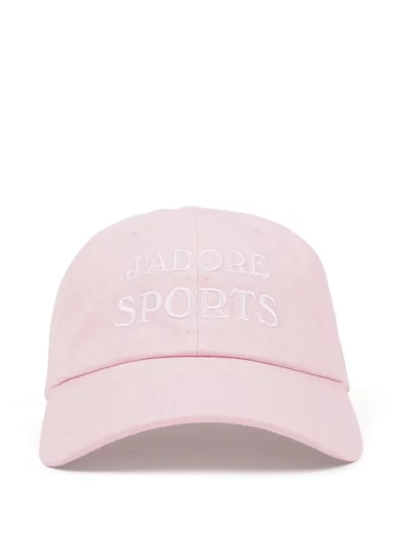 Șapcă Sporty & Rich cu broderie roz