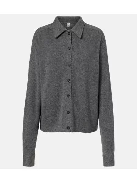 Cardigan Toteme din cașmir gri