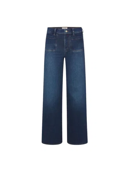 Spodnie palazzo Frame niebieski