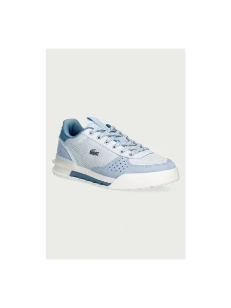 Sneakersy Lacoste skórzane niebieskie