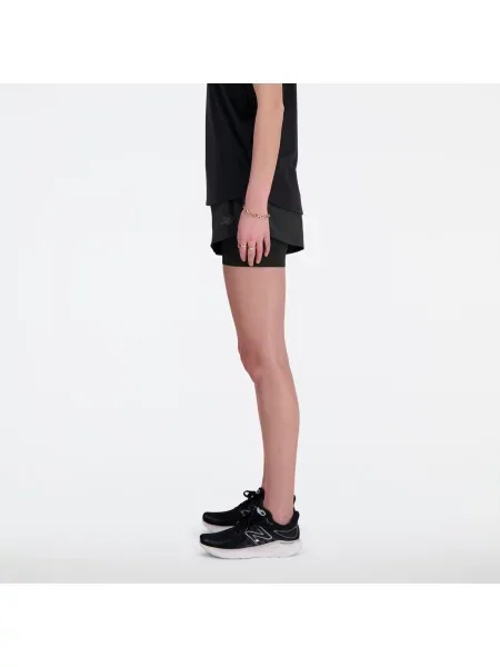 Krátky športové šortky New Balance čierna