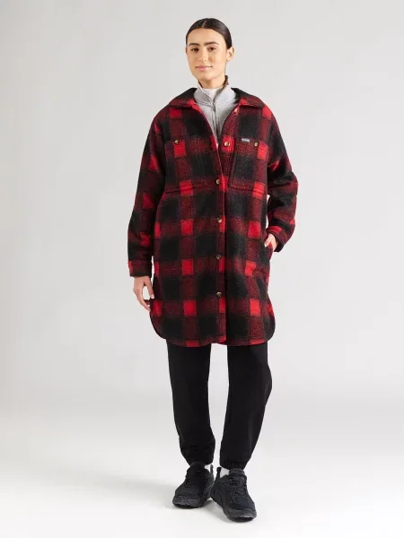 COLUMBIA Jachetă fleece funcțională Wildest Venture roșu negru