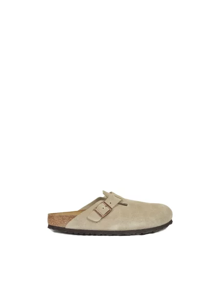 Klapki Birkenstock beżowe