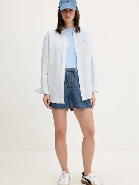 Tommy Jeans tričko modré