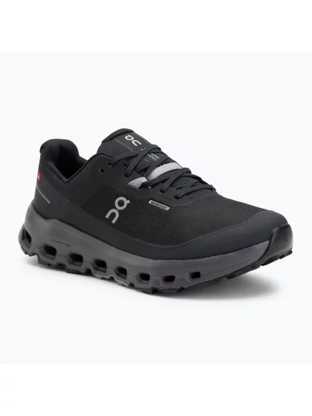 Încălțăminte de alergare pentru femei On Cloudvista 2 Waterproof black/eclipse negru