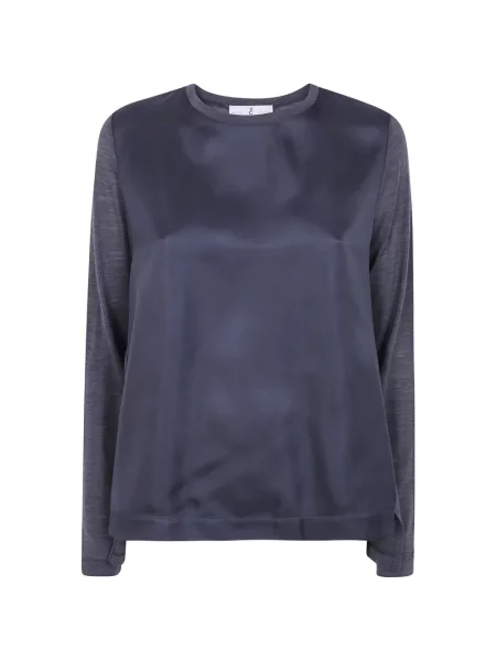 Lung tricou Why Ci gri
