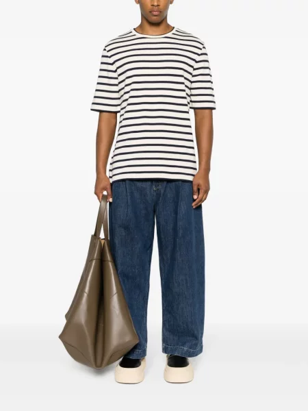 Briaunotas marškinėliai Jil Sander