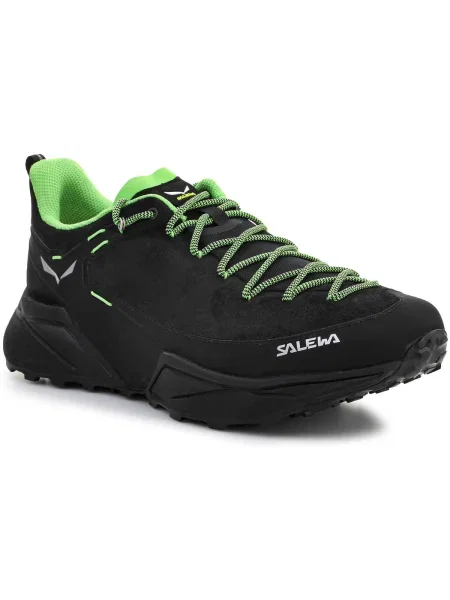 Kožené tenisky Salewa čierna